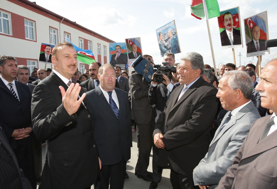 AZƏRBAYCAN PREZİDENTİ İLHAM ƏLİYEVİN FÜZULİ, BEYLƏQAN VƏ BİLƏSUVAR RAYONLARINA SƏFƏRİ