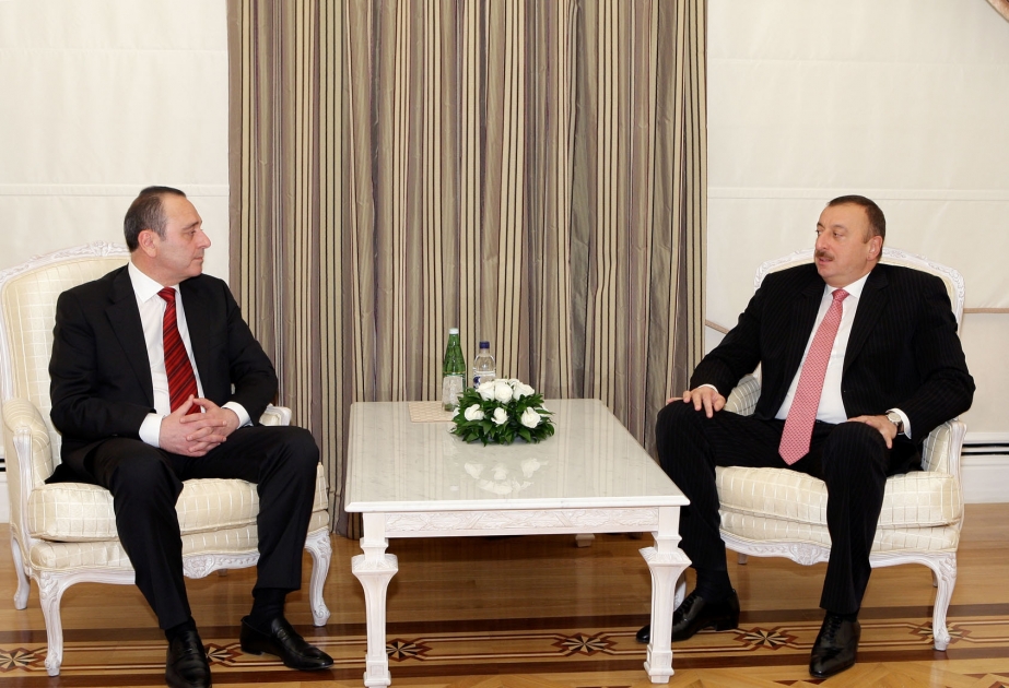 AZƏRBAYCAN PREZİDENTİ İLHAM ƏLİYEV TÜRKİYƏNİN “SABANÇI HOLDİNQ” ŞİRKƏTİNİN RƏHBƏRLƏRİNDƏN BİRİ VƏ MÜŞAHİDƏ ŞURASININ ÜZVÜ ÖMƏR SABANÇINI QƏBUL ETMİŞDİR