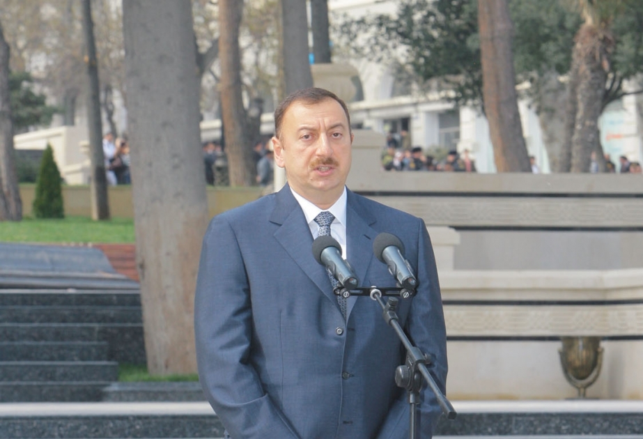 AZƏRBAYCAN PREZİDENTİ İLHAM ƏLİYEVİN NİTQİ