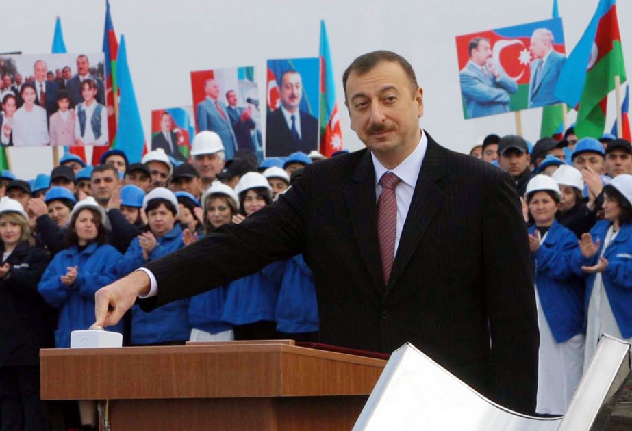 “DAŞKƏSƏN FİLİZSAFLAŞDIRMA” ASC-NİN GƏNCƏ POLAD KOMPLEKSİNİN VƏ DET-AL ALÜMİNİUM ZAVODUNUN TƏMƏLQOYMA MƏRASİMİ