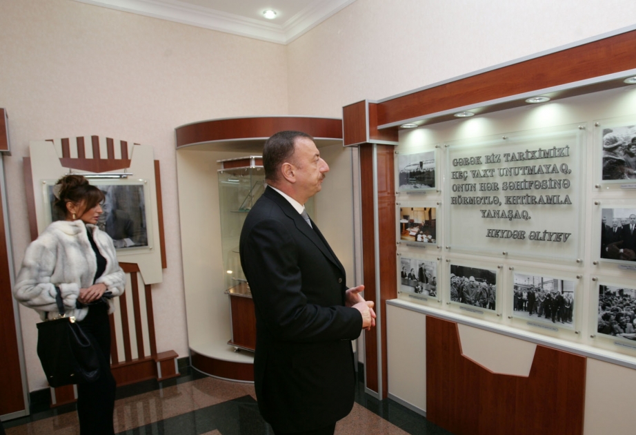 HEYDƏR ƏLİYEV MUZEYİNİN AÇILIŞI