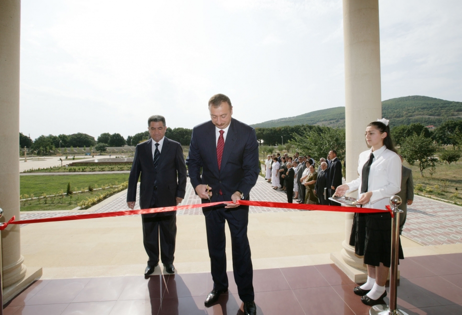 HEYDƏR ƏLİYEV MUZEYİNİN AÇILIŞI