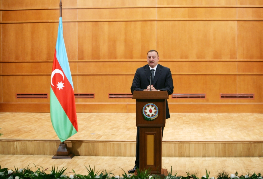 XXIX YAY OLİMPİYA OYUNLARINDA İŞTİRAK EDƏCƏK AZƏRBAYCAN İDMANÇILARINI YOLASALMA MƏRASİMİNDƏ AZƏRBAYCAN PREZİDENTİ İLHAM ƏLİYEVİN NİTQİ