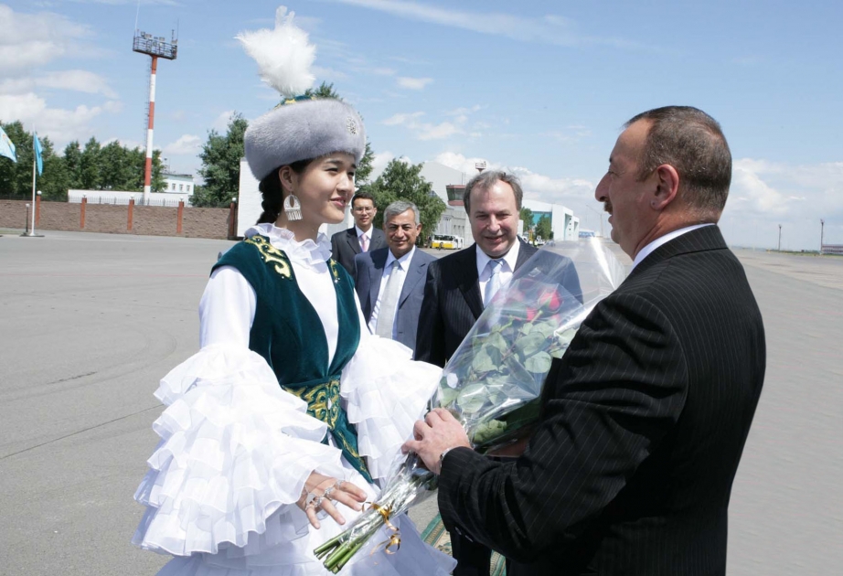 ASTANA BEYNƏLXALQ HAVA LİMANINDA QARŞILANMA