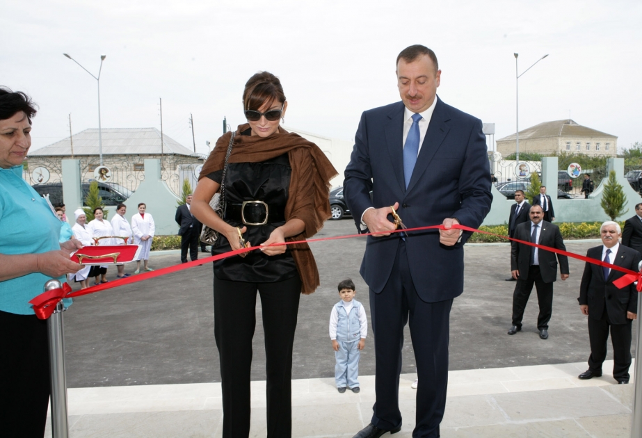 BİNƏ QƏSƏBƏSİNDƏKİ UŞAQ BAĞÇASI YENİDƏN QURULMUŞDUR