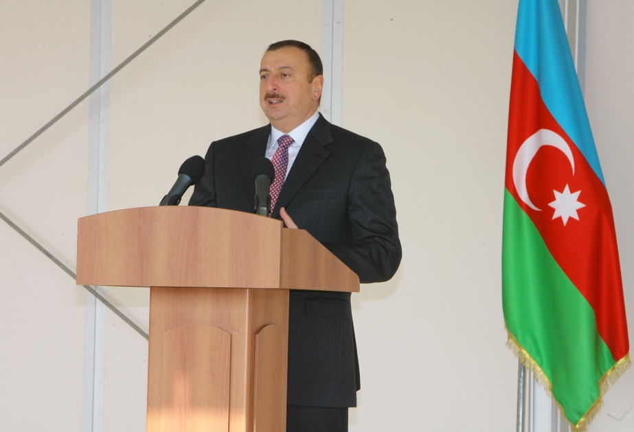 AZƏRBAYCAN PREZİDENTİ İLHAM ƏLİYEVİN NİTQİ