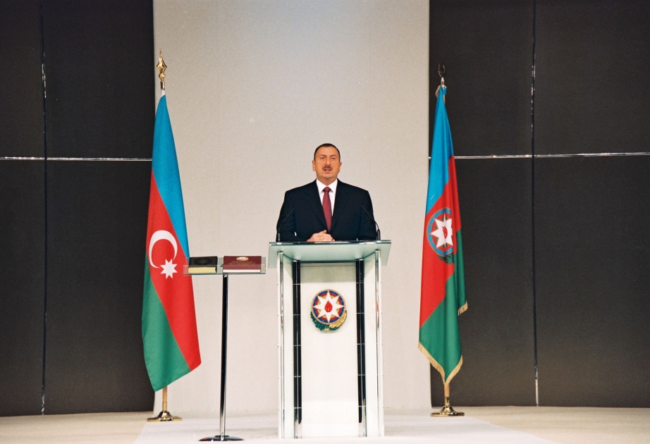 AZƏRBAYCAN RESPUBLİKASININ PREZİDENTİ İLHAM ƏLİYEVİN ANDİÇMƏ MƏRASİMİNDƏ NİTQİ