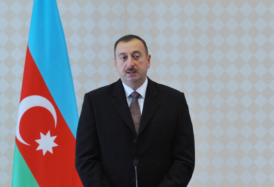 AZƏRBAYCAN PREZİDENTİ İLHAM ƏLİYEVİN GİRİŞ NİTQİ
