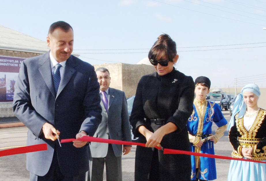 AZƏRBAYCAN PREZİDENTİ İLHAM ƏLİYEV QALA ARXEOLOJİ-ETNOQRAFİK MUZEY KOMPLEKSİNİN AÇILIŞINDA İŞTİRAK ETMİŞDİR