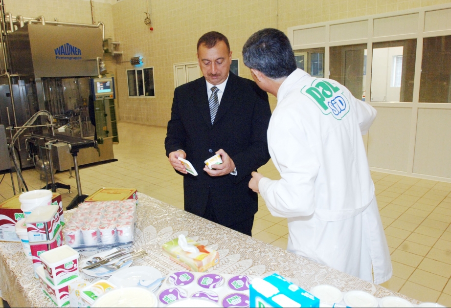 “NUR-SÜD” MMC-NİN SÜD MƏHSULLARI XARİCİ BAZARA ÇIXARILACAQDIR