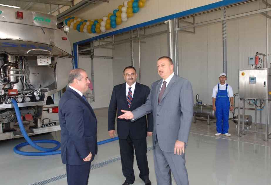 “BİLƏSUVAR AQRO” MMC-NİN SÜD ZAVODU AZƏRBAYCANI QURU SÜD İXRAC EDƏN ÖLKƏYƏ ÇEVİRƏCƏKDİR