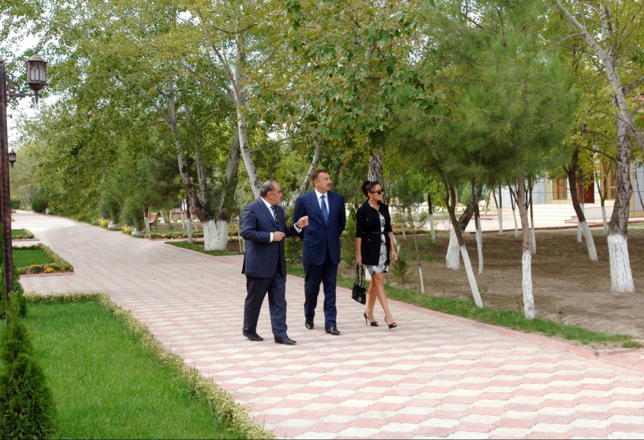 HEYDƏR ƏLİYEV ADINA PARK SAKİNLƏRİN SEVİMLİ İSTİRAHƏT YERİDİR