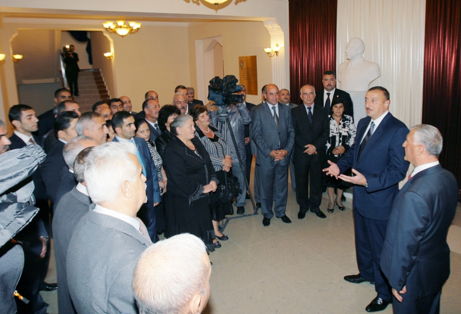 XAÇMAZ İCTİMAİYYƏTİNİN NÜMAYƏNDƏLƏRİ İLƏ GÖRÜŞ