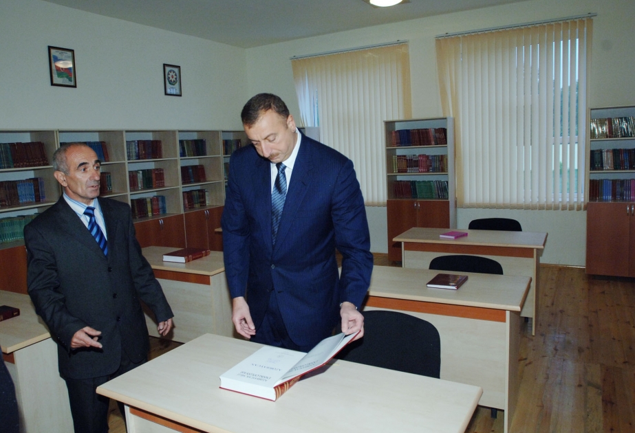 BALAQUSAR KƏNDİNİN ŞAGİRDLƏRİ DƏRS İLİNƏ YENİ BİNADA BAŞLAMIŞLAR