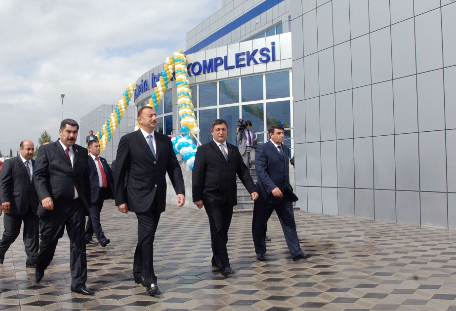 SABİRABAD OLİMPİYA İDMAN KOMPLEKSİ İSTİFADƏYƏ VERİLMİŞDİR