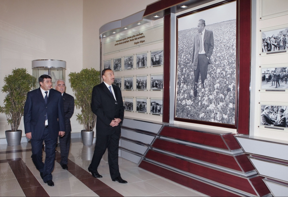 SABİRABADDA HEYDƏR ƏLİYEV MUZEYİ AÇILMIŞDIR