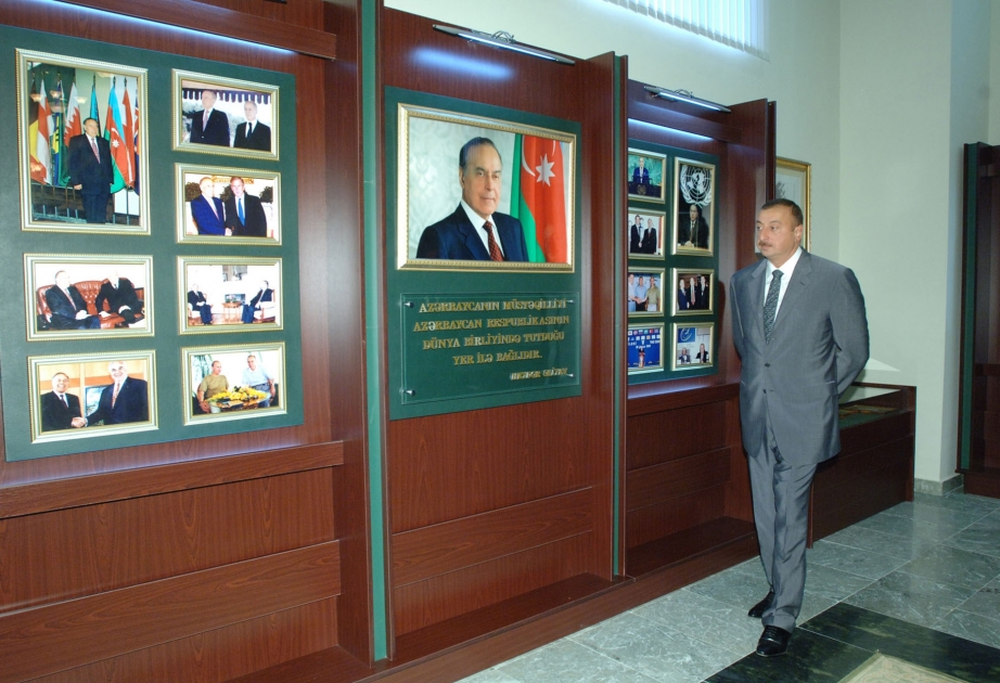 HEYDƏR ƏLİYEV MUZEYİNİN AÇILIŞI
