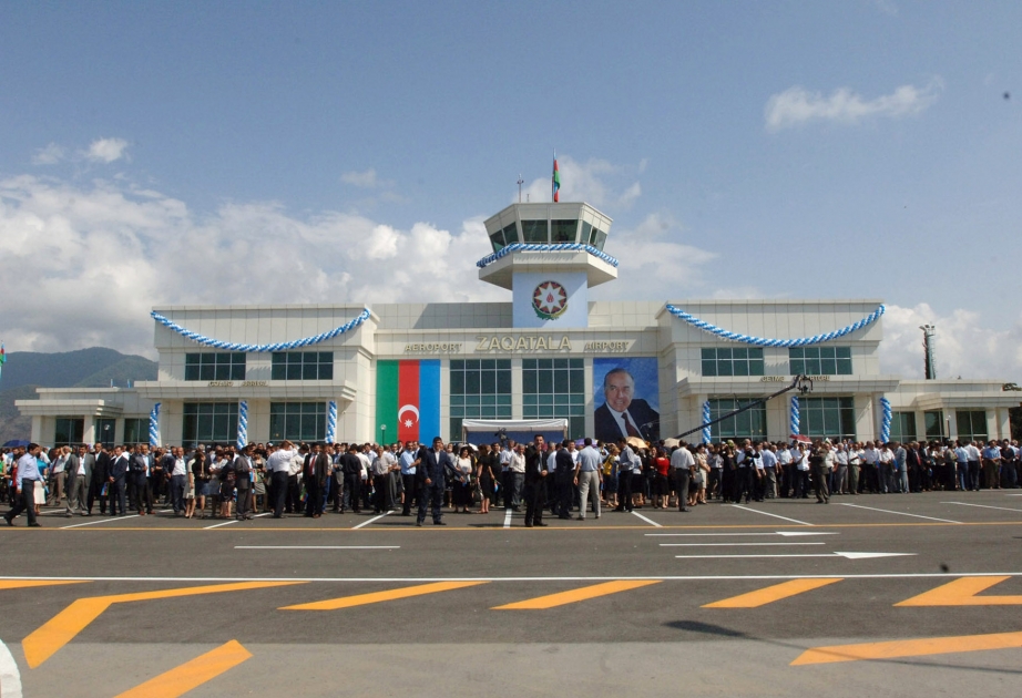 ZAQATALA HAVA LİMANININ TƏNTƏNƏLİ AÇILIŞI
