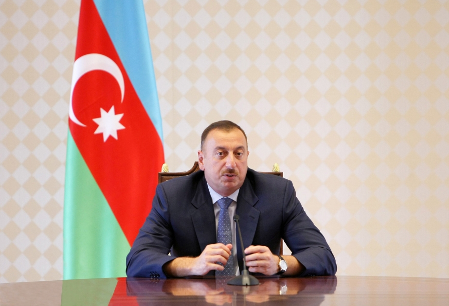AZƏRBAYCAN PREZİDENTİ İLHAM ƏLİYEVİN OANA İCRAİYYƏ KOMİTƏSİNİN BAKIDA KEÇİRİLƏN 30-CU İCLASININ İŞTİRAKÇILARI İLƏ GÖRÜŞÜ
