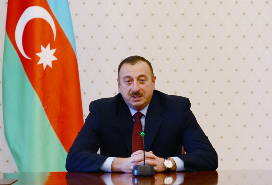 AZƏRBAYCAN PREZİDENTİ İLHAM ƏLİYEV GÜLƏŞ ÜZRƏ MİLLİ KOMANDANIN ÜZVLƏRİNİ VƏ MƏŞQÇİLƏRİNİ QƏBUL ETMİŞDİR