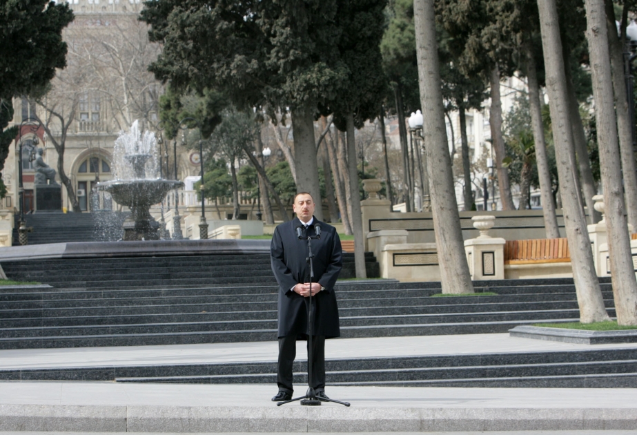 AZƏRBAYCAN PREZİDENTİ İLHAM ƏLİYEVİN NİTQİ