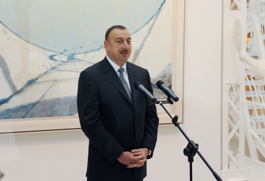 AZƏRBAYCAN PREZİDENTİ İLHAM ƏLİYEVİN ÇIXIŞI