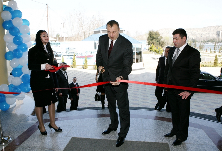 PREZİDENT İLHAM ƏLİYEV MİNGƏÇEVİRDƏ “RİVER SİDE” MEHMANXANASININ AÇILIŞINDA İŞTİRAK ETMİŞDİR
