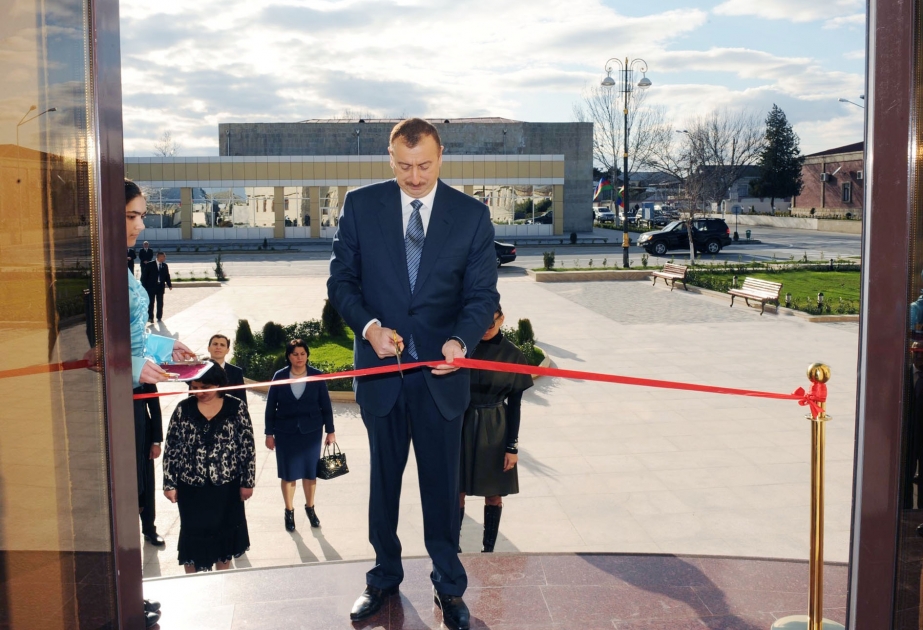 BƏRDƏ ŞƏHƏRİNDƏ MUSİQİ MƏKTƏBİNIN BİNASI İSTİFADƏYƏ VERİLMİŞDİR