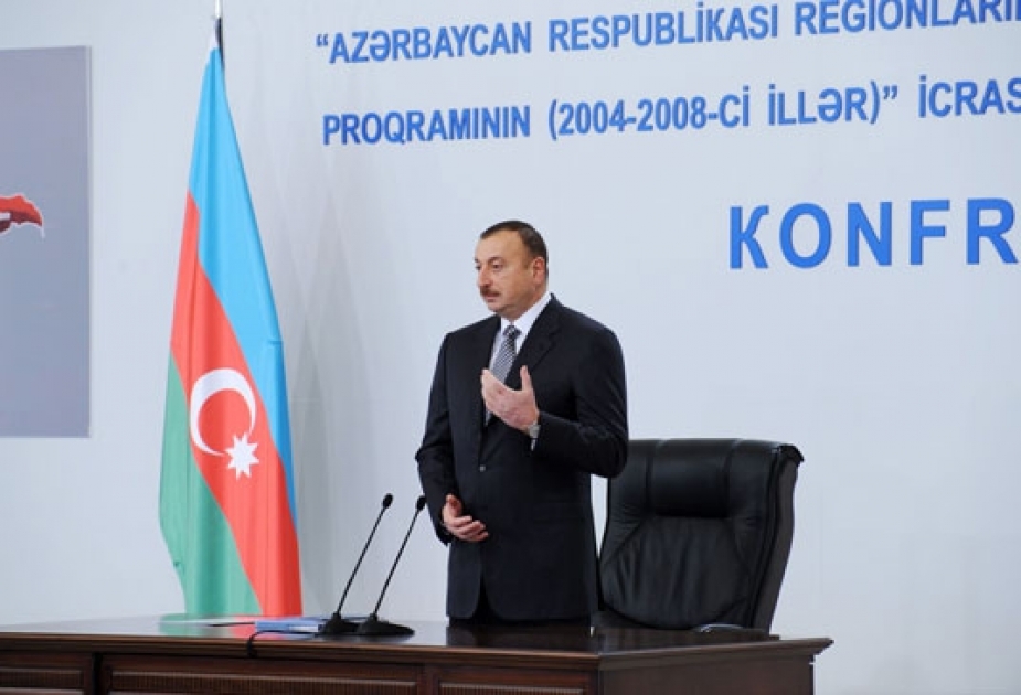 AZƏRBAYCAN PREZİDENTİ İLHAM ƏLİYEVİN GİRİŞ NİTQİ