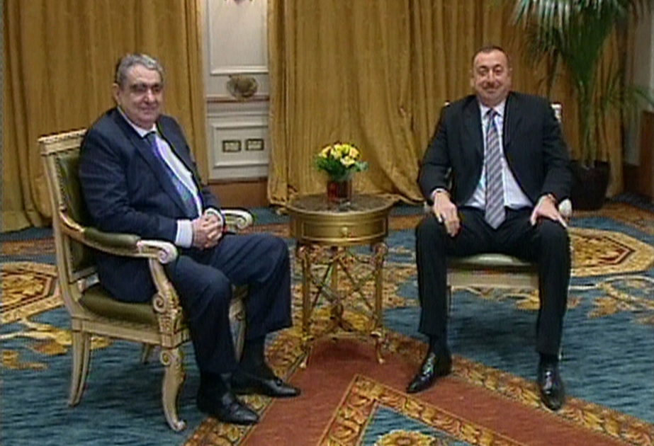 “VARDİNOYANNİS GROUP”UN İDARƏ HEYƏTİNİN SƏDRİ VƏ “MOTOR OİL HELLAS”IN PREZİDENTİ İLƏ GÖRÜŞ