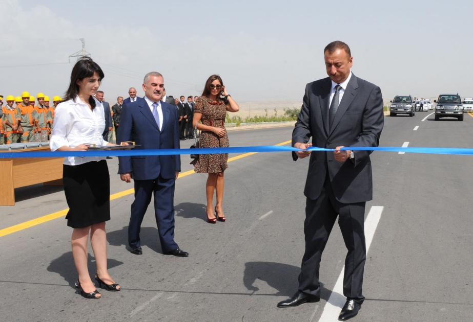 NAXÇIVAN-SƏDƏRƏK AVTOMOBİL YOLU AÇILMIŞDIR