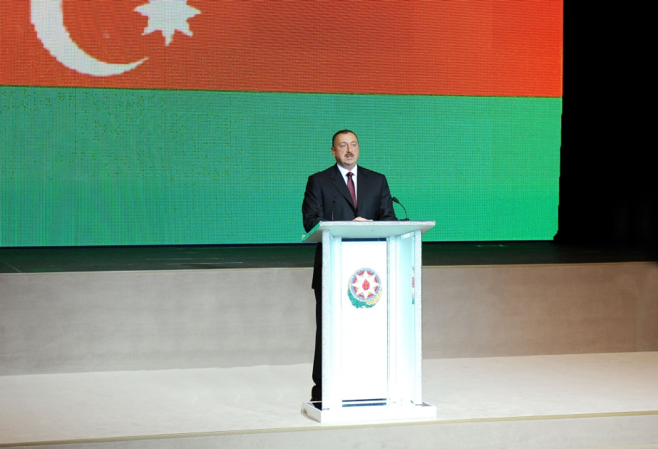 AZƏRBAYCAN PREZİDENTİ İLHAM ƏLİYEVİN NİTQİ