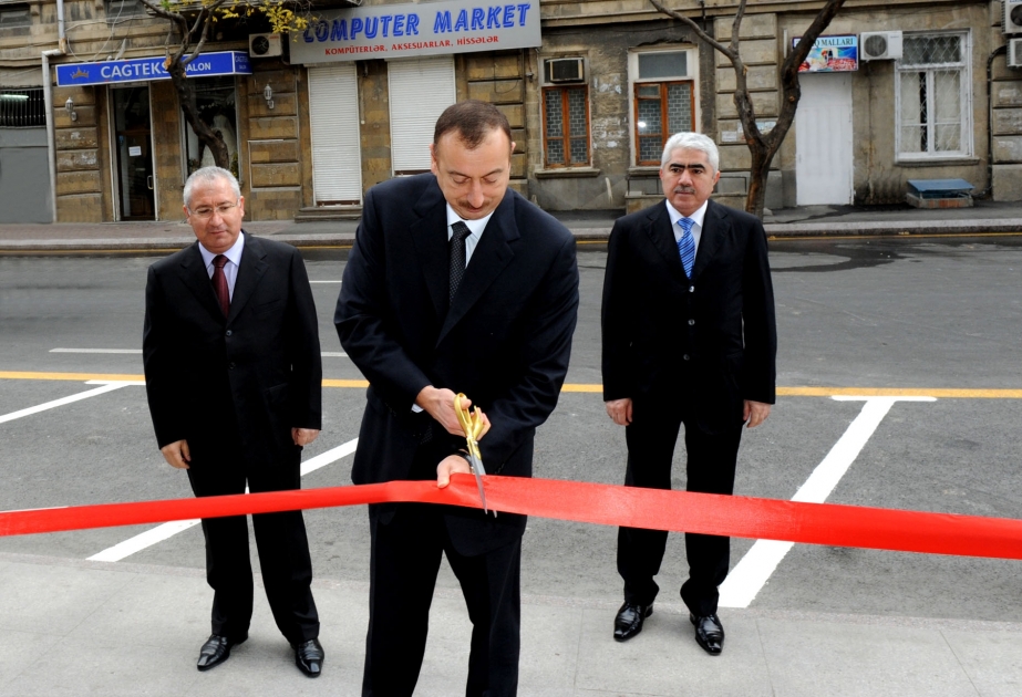 AZƏRBAYCAN RESPUBLİKASI HESABLAMA PALATASININ YENİ BİNASI İSTİFADƏYƏ VERİLMİŞDİR PREZİDENT İLHAM ƏLİYEV MƏRASİMDƏ İŞTİRAK ETMİŞDİR