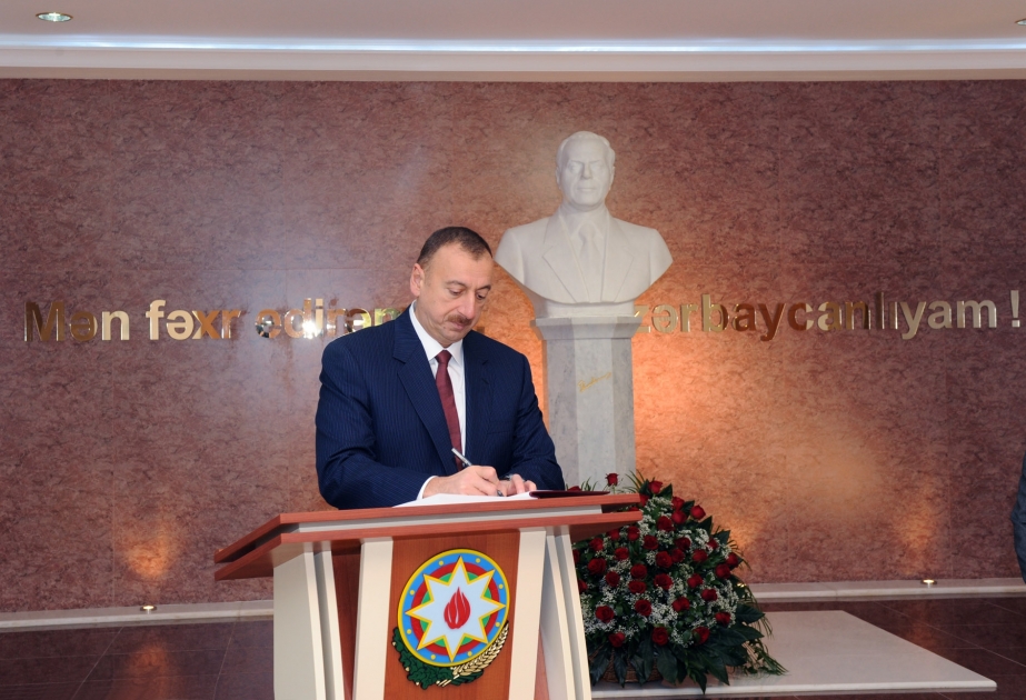 ŞAMAXIDA HEYDƏR ƏLİYEV MƏRKƏZİ AÇILMIŞDIR