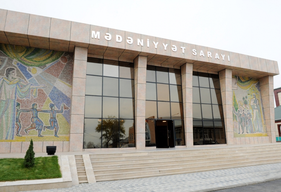 ŞAMAXI MƏDƏNİYYƏT SARAYI YENİDƏNQURMADAN SONRA DAHA YARAŞIQLI OLMUŞDUR