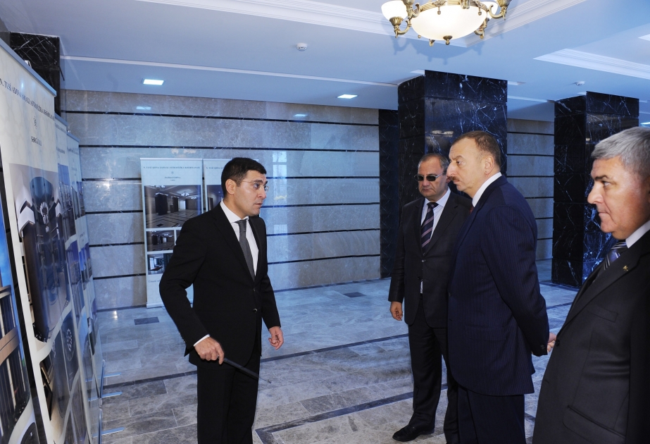 PREZİDENT İLHAM ƏLİYEV ŞAMAXI ASTROFİZİKA RƏSƏDXANASINDA APARILMIŞ YENİDƏNQURMA İŞLƏRİ İLƏ TANIŞ OLMUŞDUR
