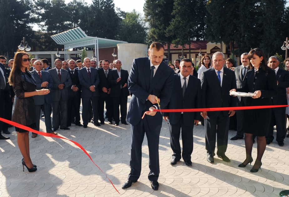 AĞSUDA HEYDƏR ƏLİYEV MƏRKƏZİ AÇILMIŞDIR