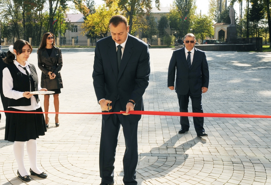 HEYDƏR ƏLİYEV MƏRKƏZİNİN AÇILIŞI