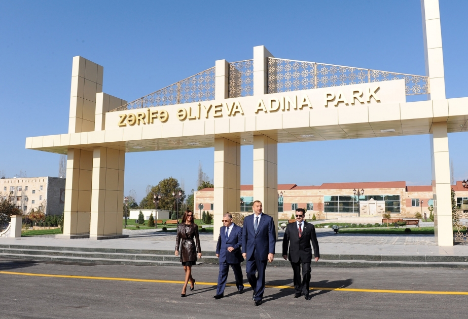 AKADEMİK ZƏRİFƏ ƏLİYEVA ADINA PARK İSMAYILLILILARIN SEVİMLİ İSTİRAHƏT MƏKANLARINDAN BİRİDİR
