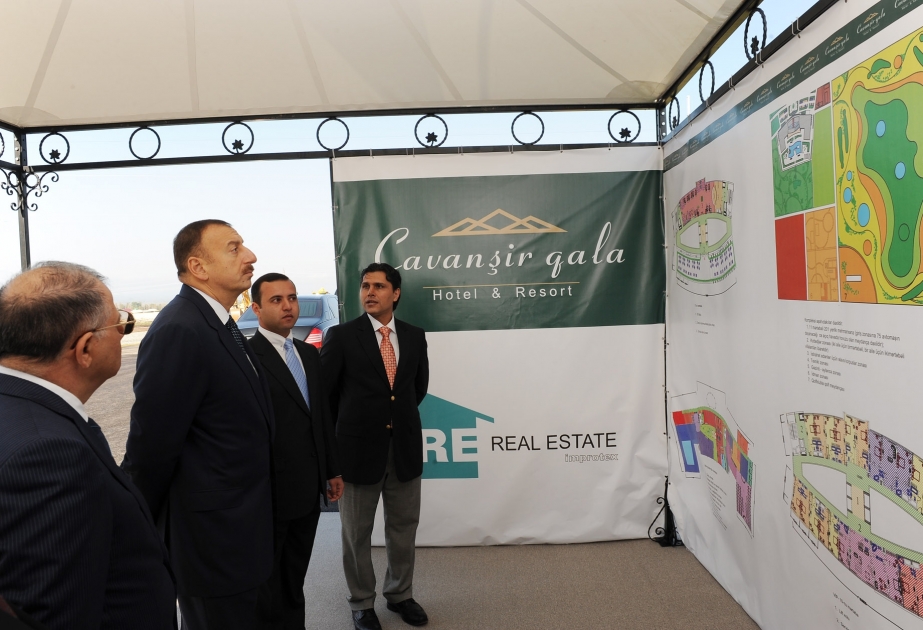“CAVANŞİR QALA” MEHMANXANASININ TİKİNTİSİ İLƏ TANIŞLIQ