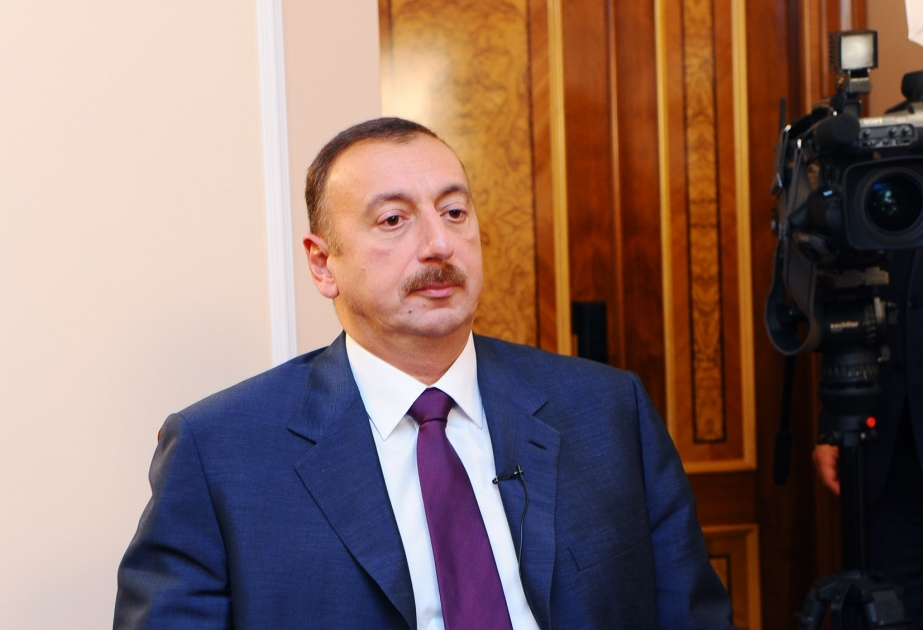 PREZİDENT İLHAM ƏLİYEVİN AZƏRBAYCAN TELEVİZİYASINA MÜSAHİBƏSİ