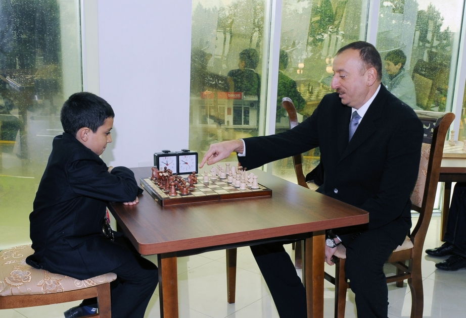 PREZİDENT İLHAM ƏLİYEV CƏLİLABADDA ŞAHMAT MƏKTƏBİNİN AÇILIŞINDA İŞTİRAK ETMİŞDİR