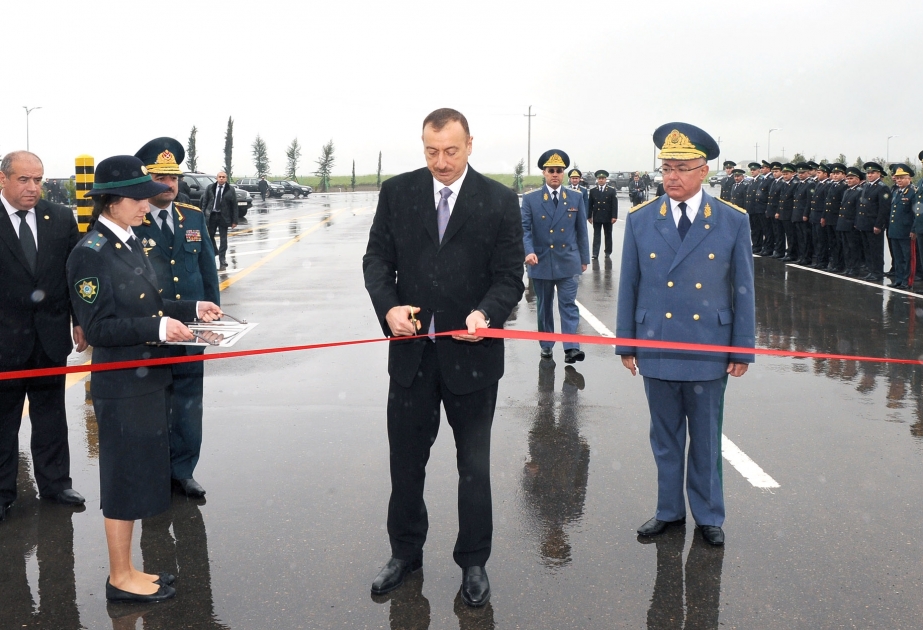 BİLƏSUVARDA YENİ GÖMRÜK BURAXILIŞ MƏNTƏQƏSİ AÇILMIŞDIR