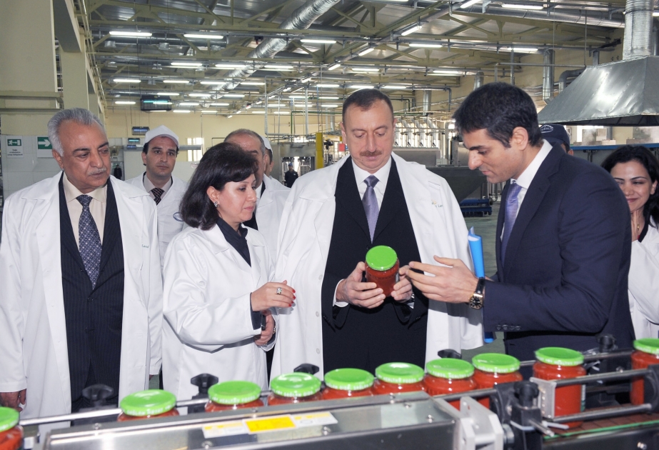 BİLƏSUVARDA MÜASİR KONSERV ZAVODU İŞƏ SALINMIŞDIR