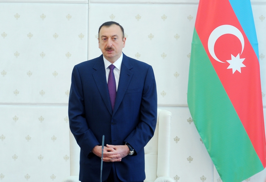 AZƏRBAYCAN PREZİDENTİ İLHAM ƏLİYEVİN GİRİŞ NİTQİ