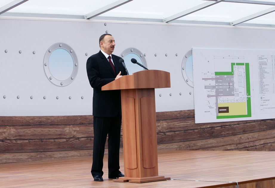 PREZİDENT İLHAM ƏLİYEVİN ÇIXIŞI