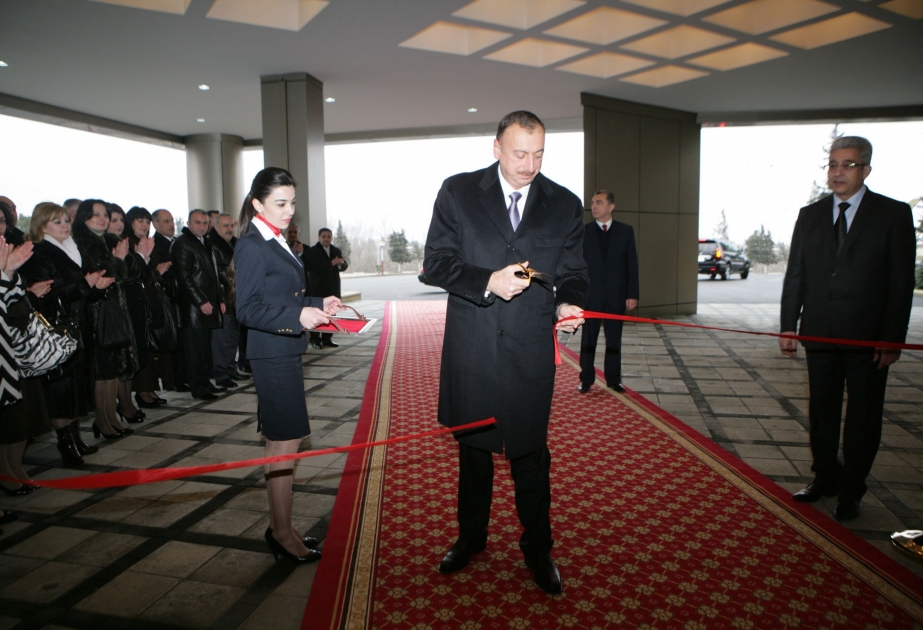 GƏNCƏDƏ “RAMADA PLAZA” MEHMANXANASI İSTİFADƏYƏ VERİLMİŞDİR