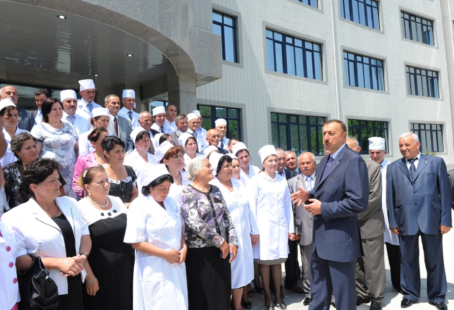 BALAKƏN RAYONU İCTİMAİYYƏTİNİN NÜMAYƏNDƏLƏRİ İLƏ GÖRÜŞ