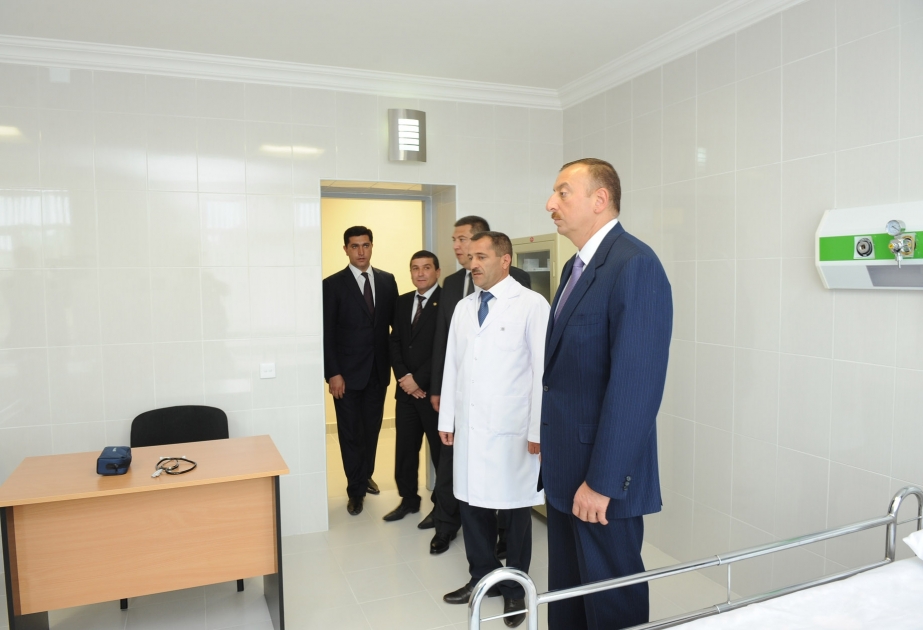 LERİK RAYON MƏRKƏZİ XƏSTƏXANASI ƏSASLI YENİDƏNQURMADAN SONRA İSTİFADƏYƏ VERİLMİŞDİR