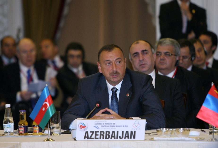 AZƏRBAYCAN PREZİDENTİ İLHAM ƏLİYEVİN ÇIXIŞI